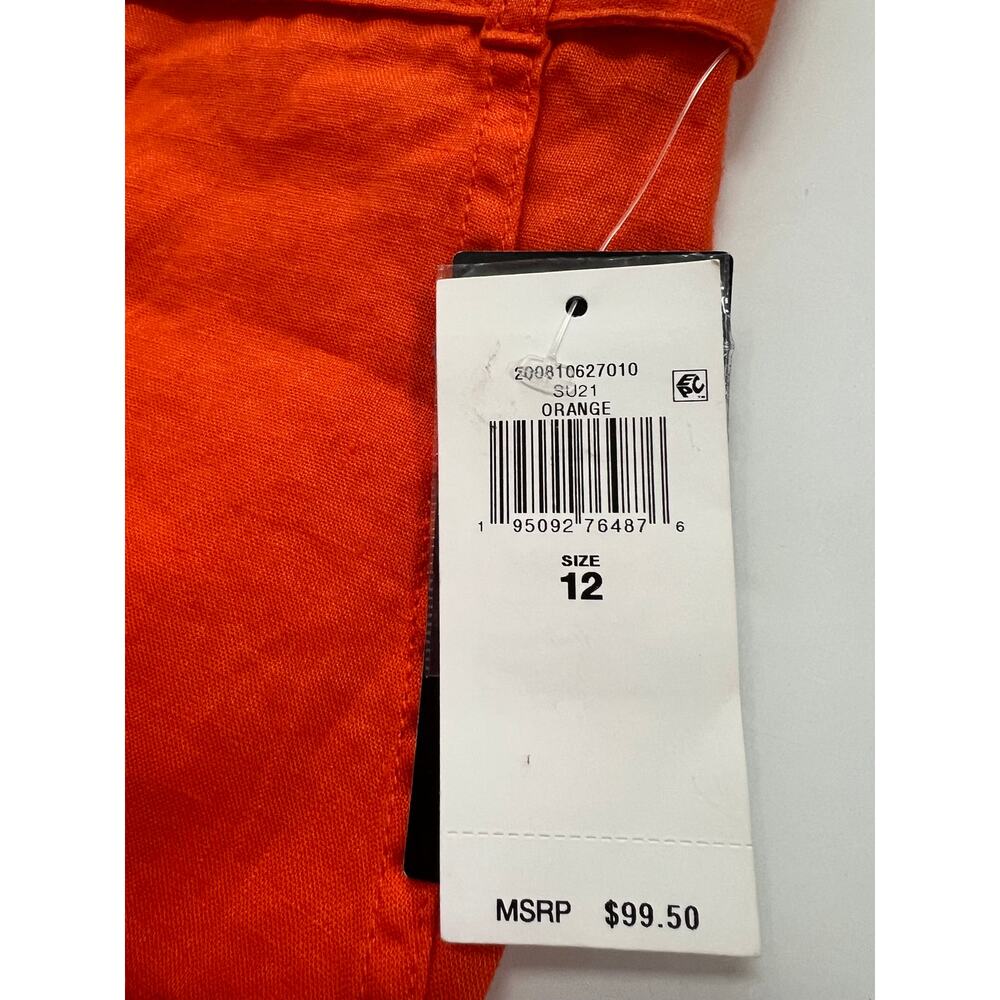 Lauren Ralph Lauren Women's Orange Pants Size 12 NWT $100 - Picture 3 of 16